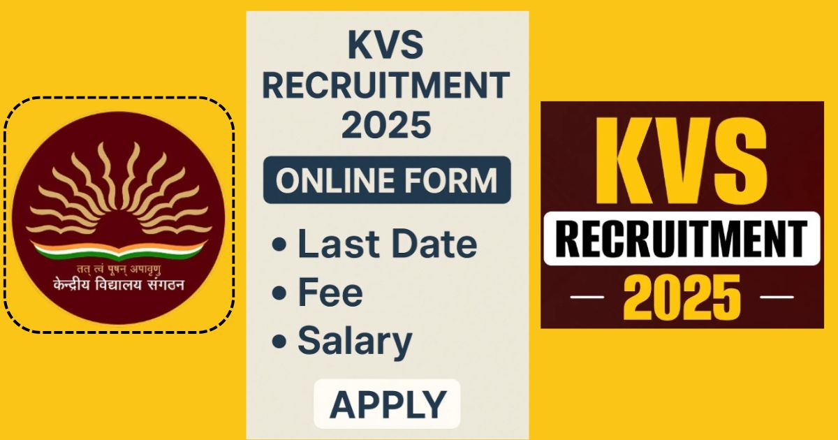KVS Recruitment Online
